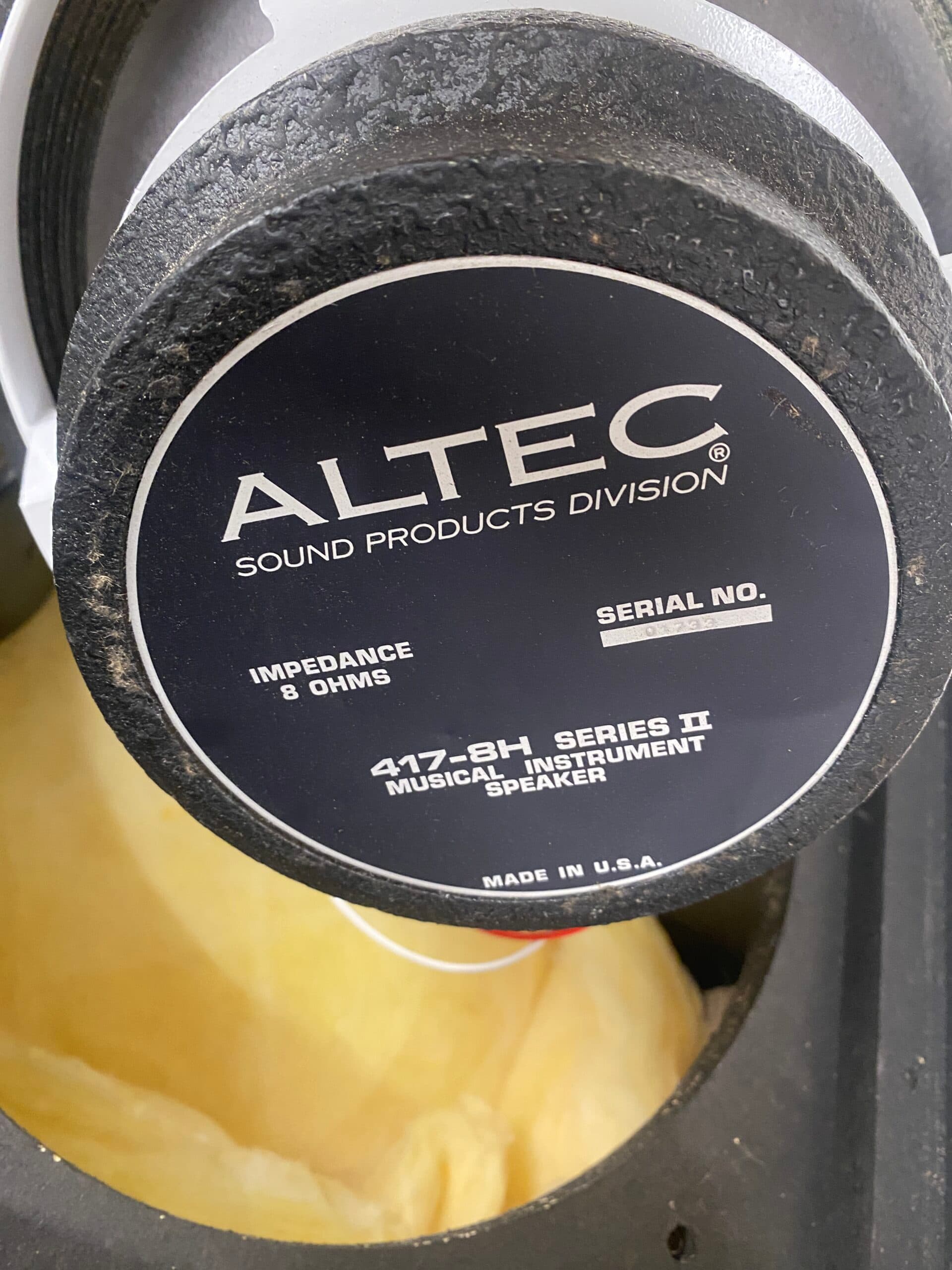 Altec 417-8H Series II bilde 8