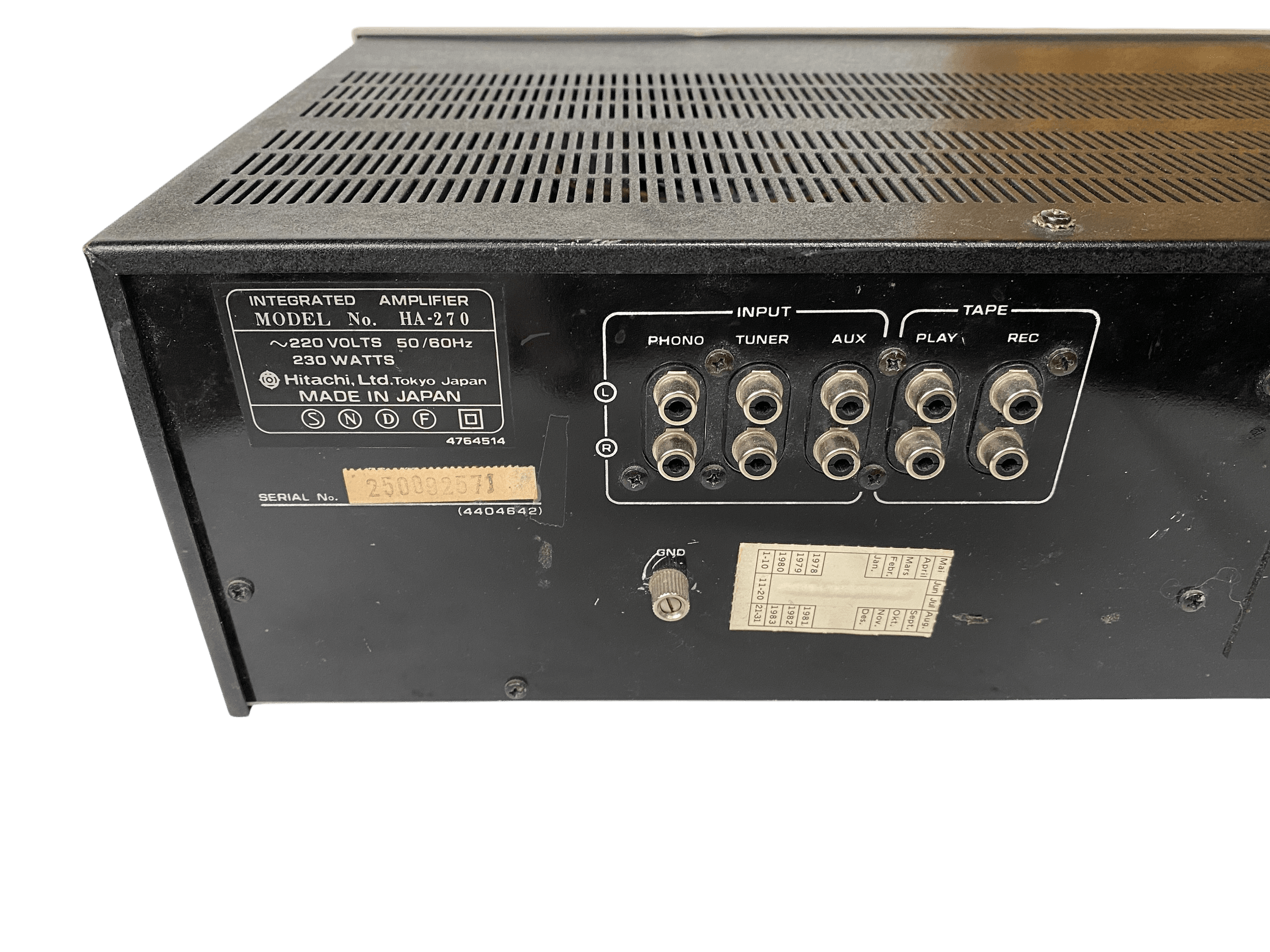 Hitachi HA-270 bilde 3