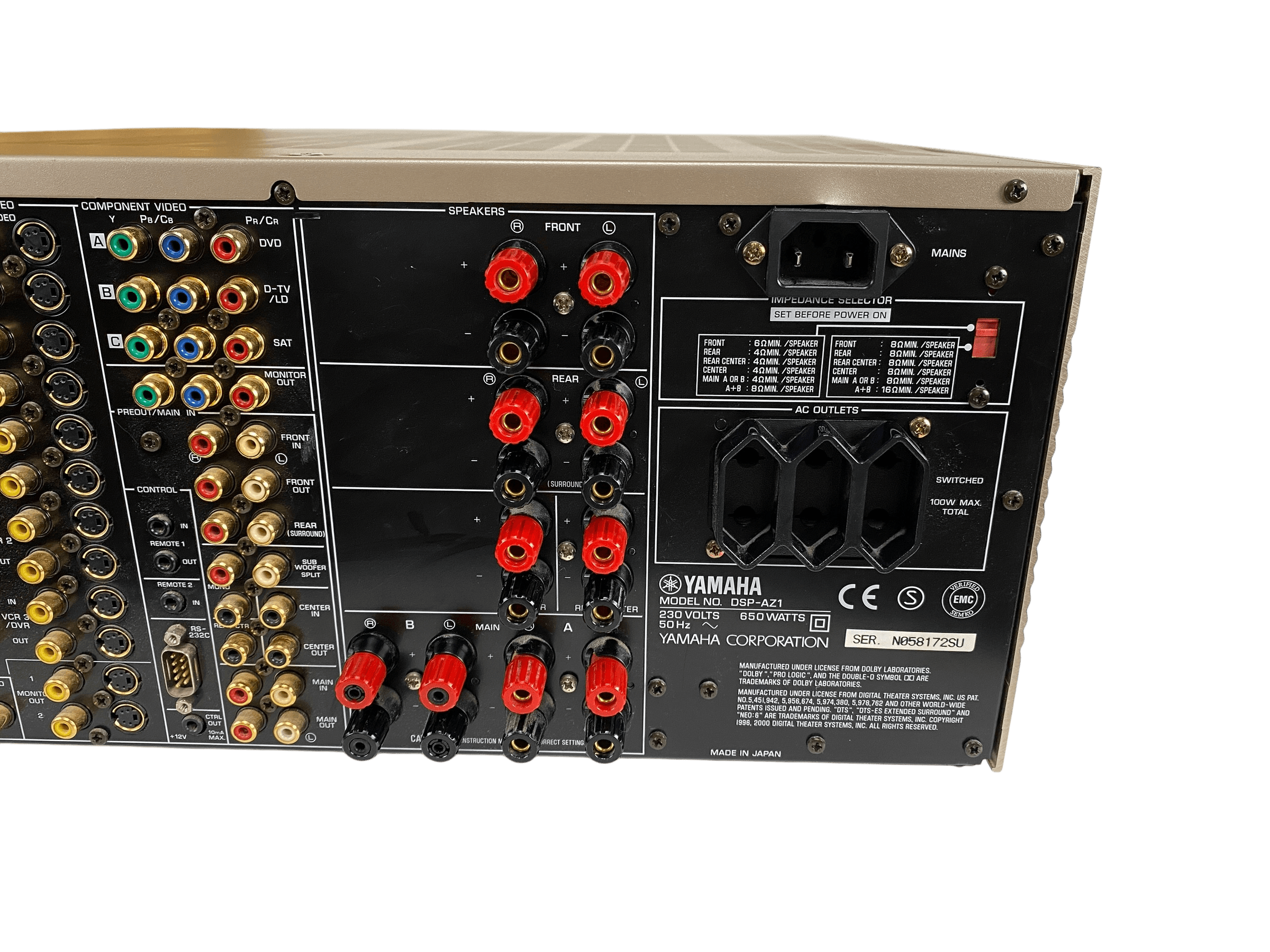 Yamaha DSP-AZ1 bilde 4