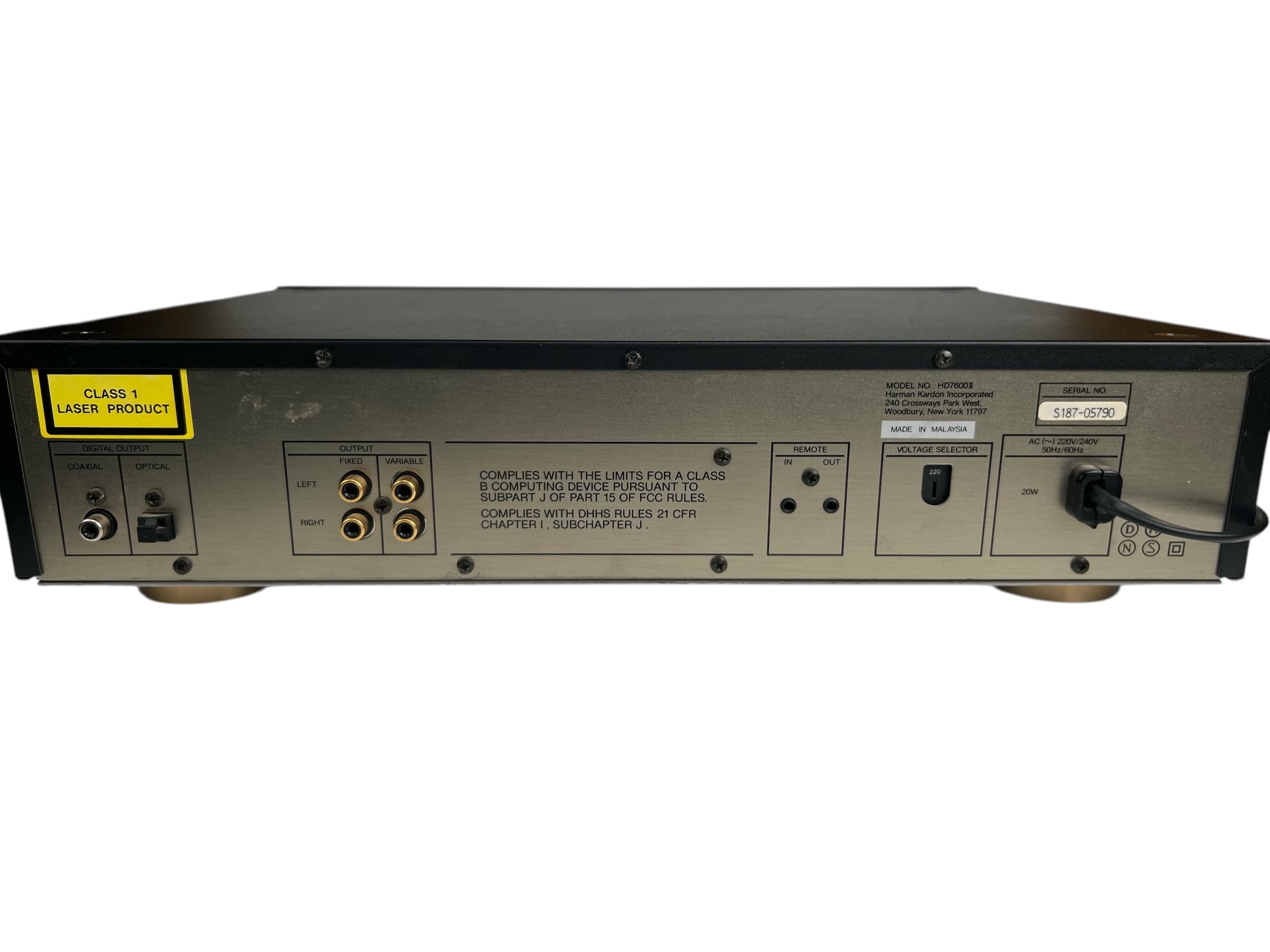 Harman/Kardon HD7600II bilde 6