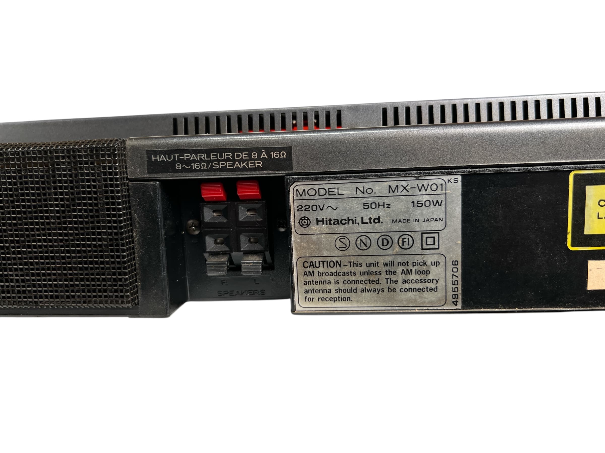 Hitachi MX-W01 bilde 7