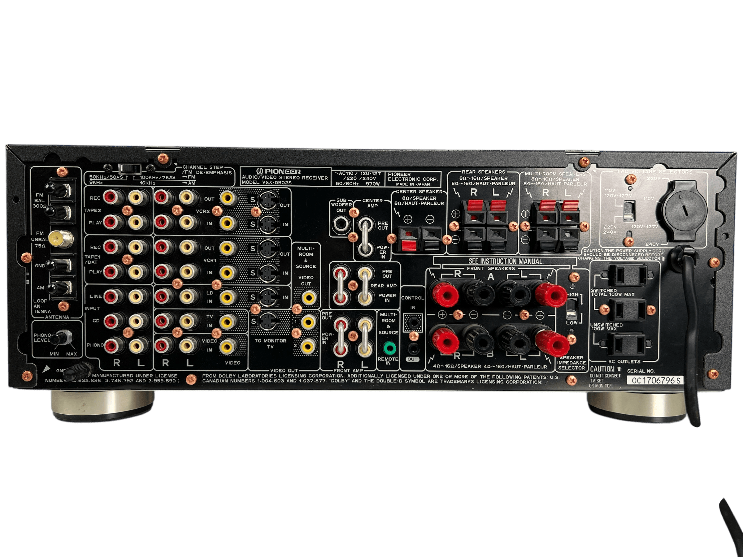 Pioneer VSX-D902S bilde 4