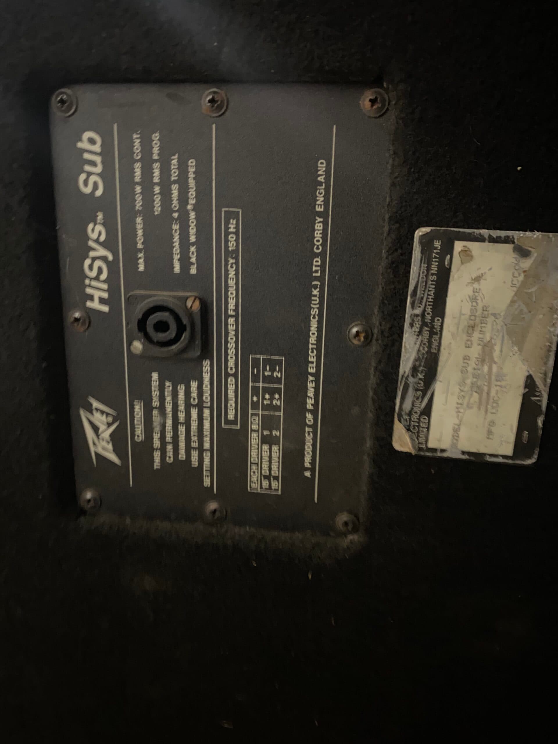 Peavey HiSys3 +  HiSys Sub bilde 11