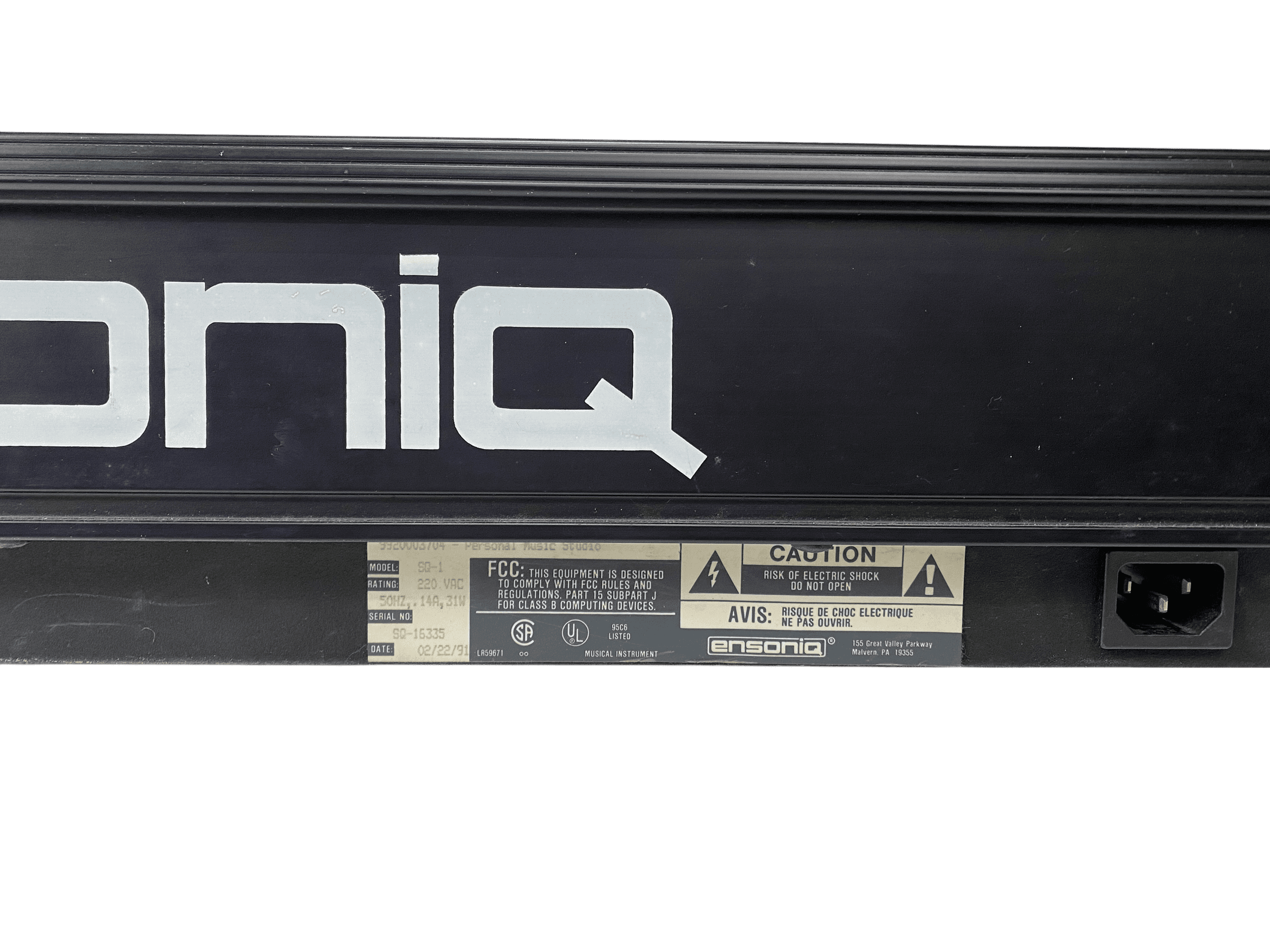 Ensoniq SQ1 bilde 10