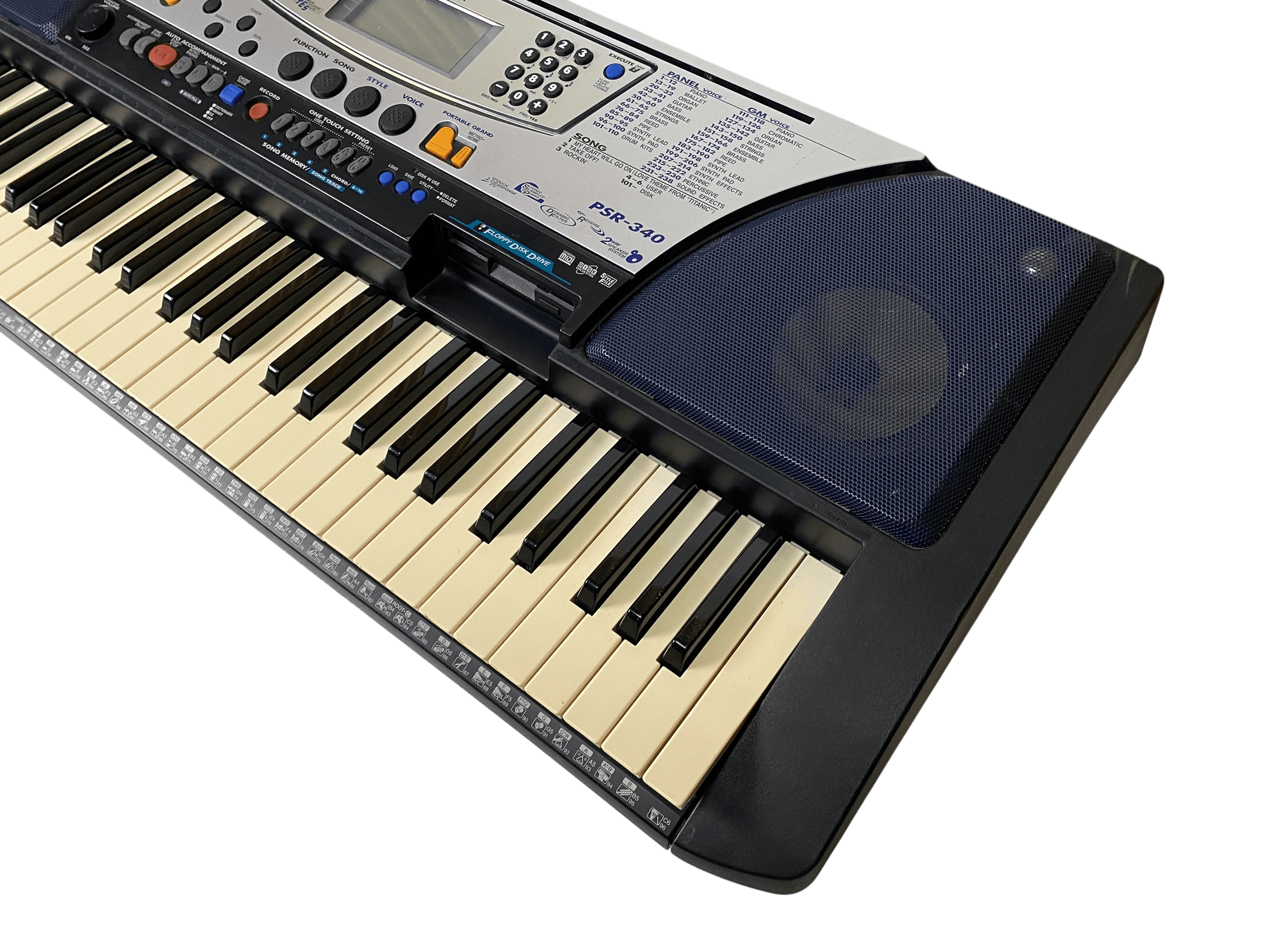 Yamaha PSR-340 bilde 8