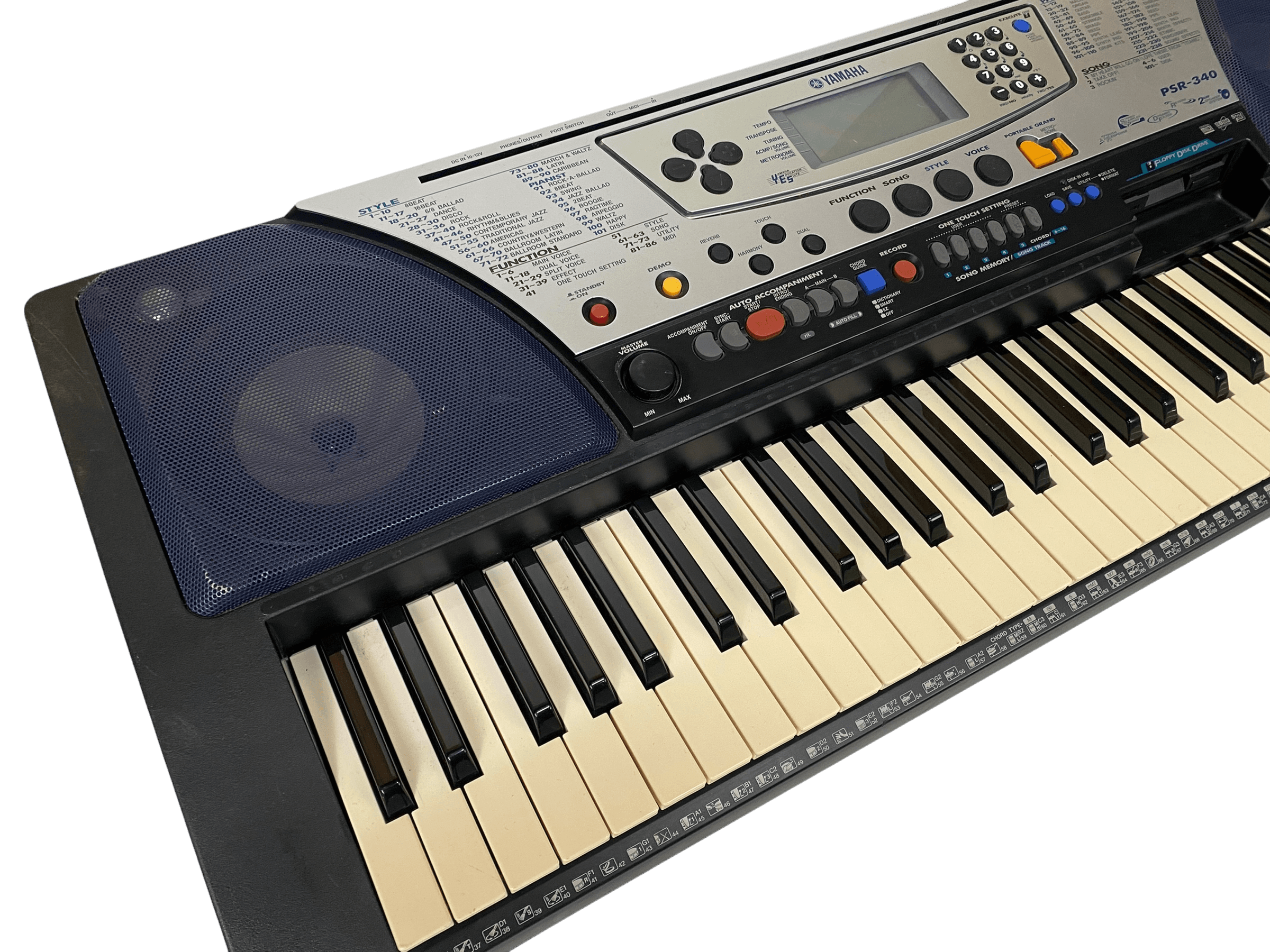 Yamaha PSR-340 bilde 6