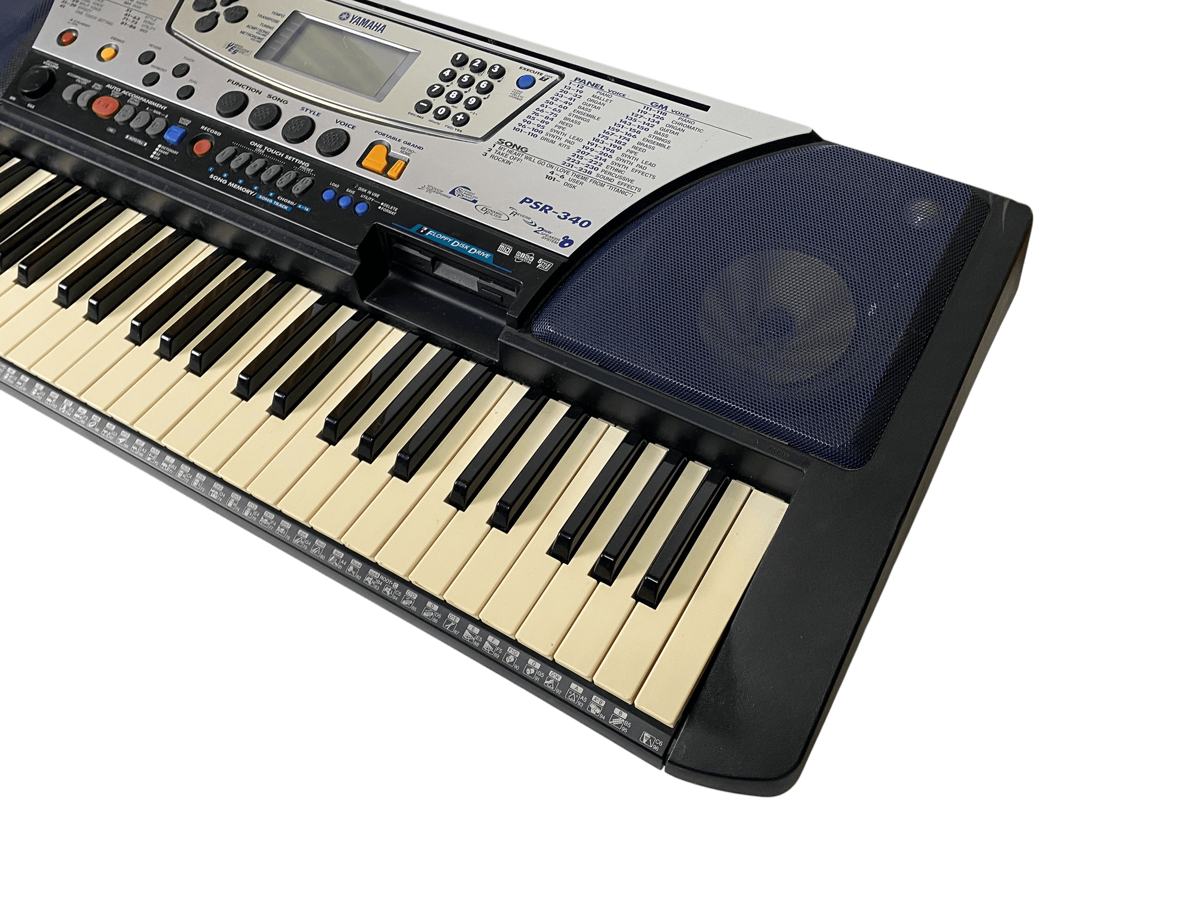 Yamaha PSR-340 bilde 4