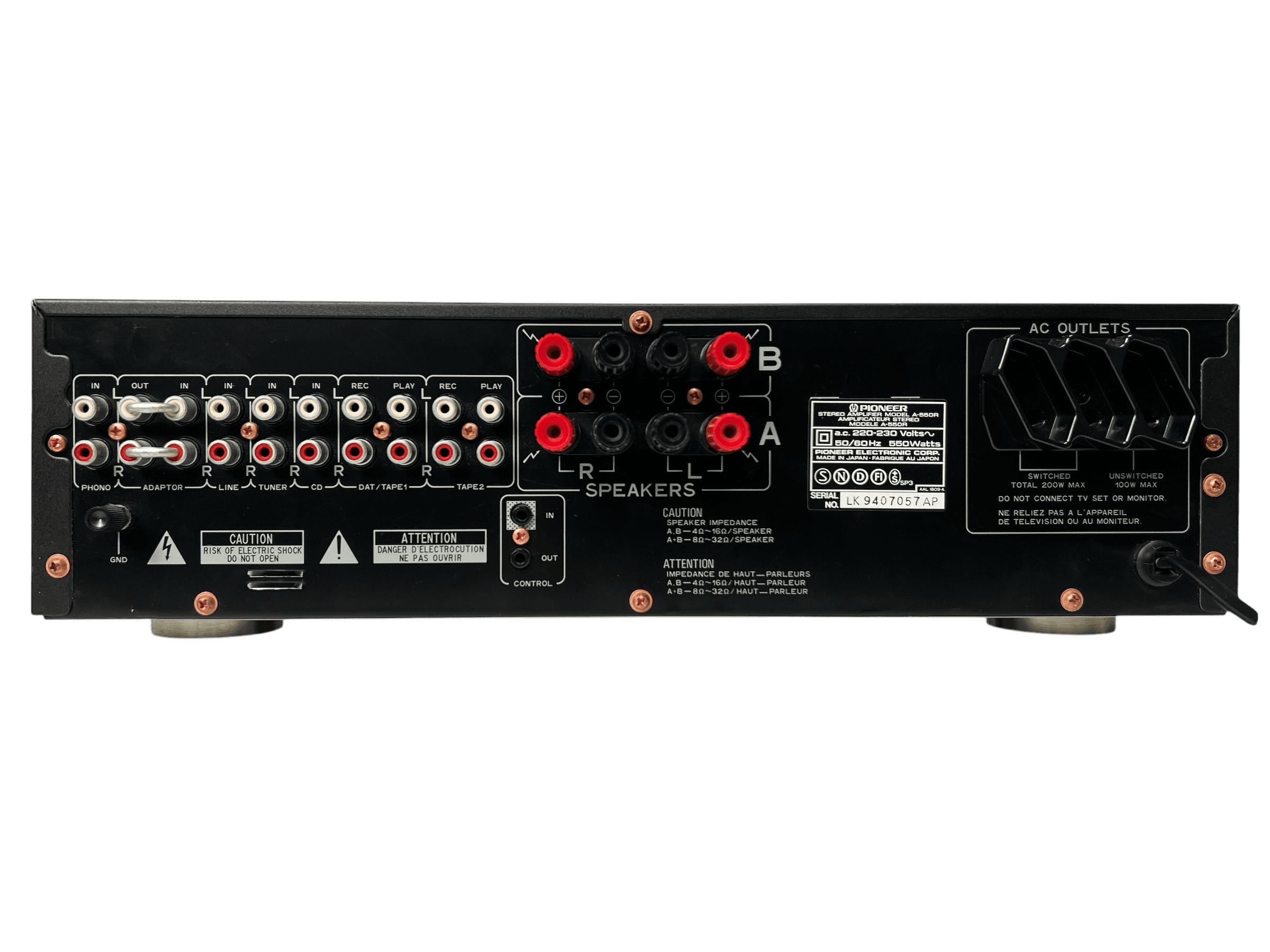 Pioneer A-550R bilde 2