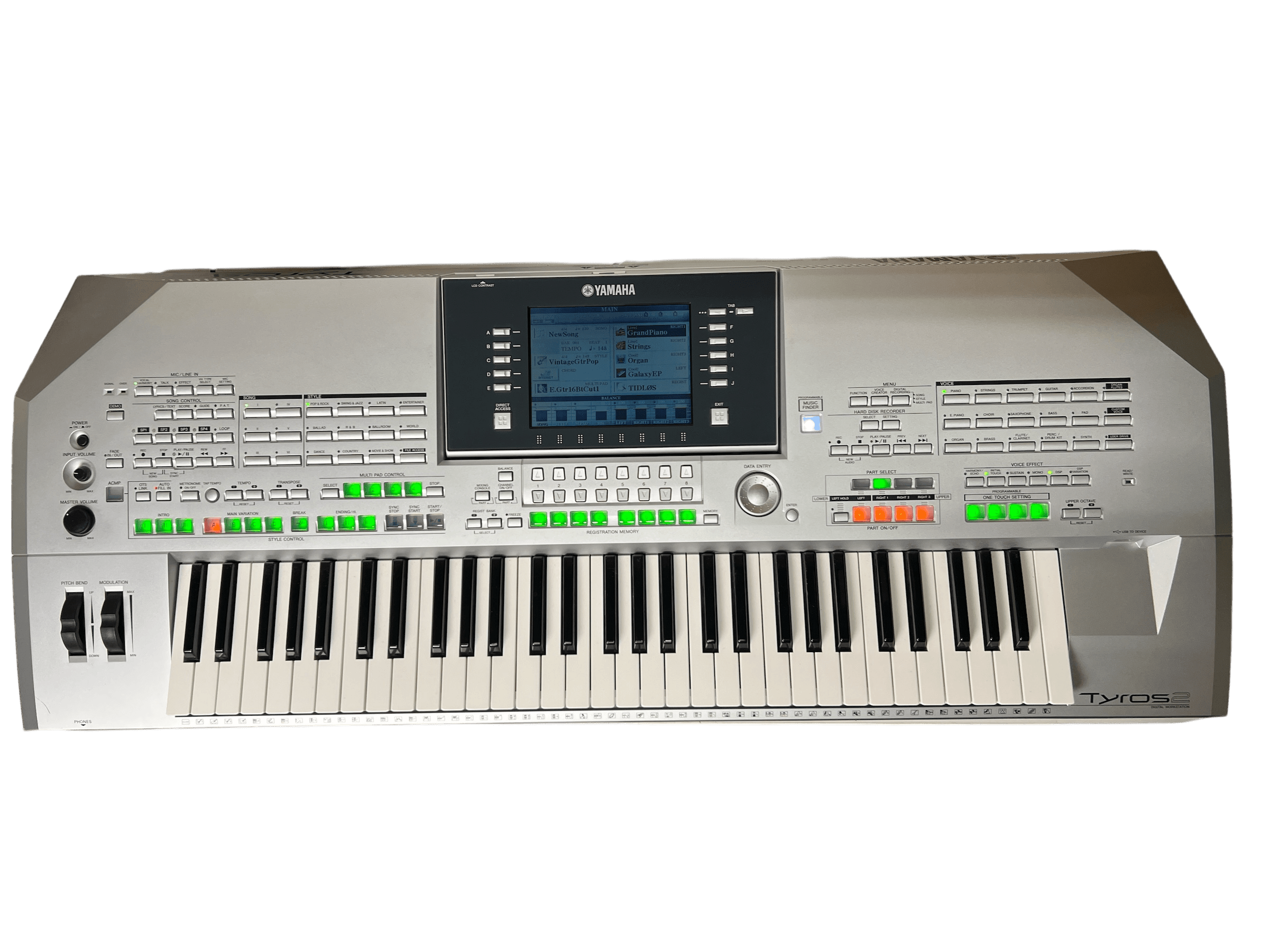 Yamaha Tyros 2 bilde 8
