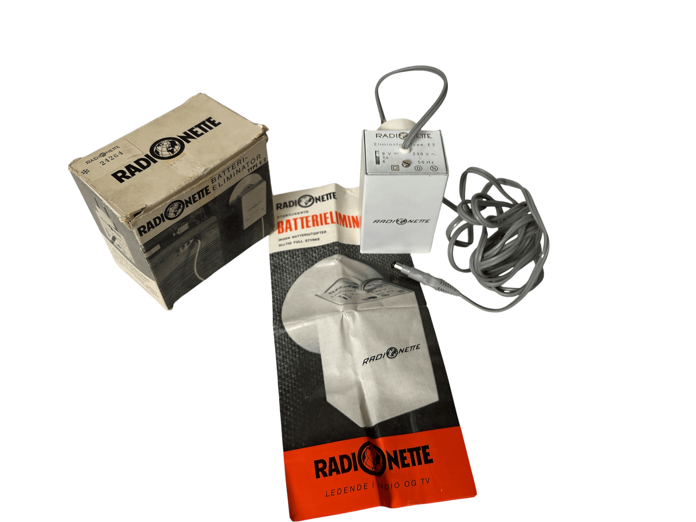 Radionette Batteri Eliminator E2