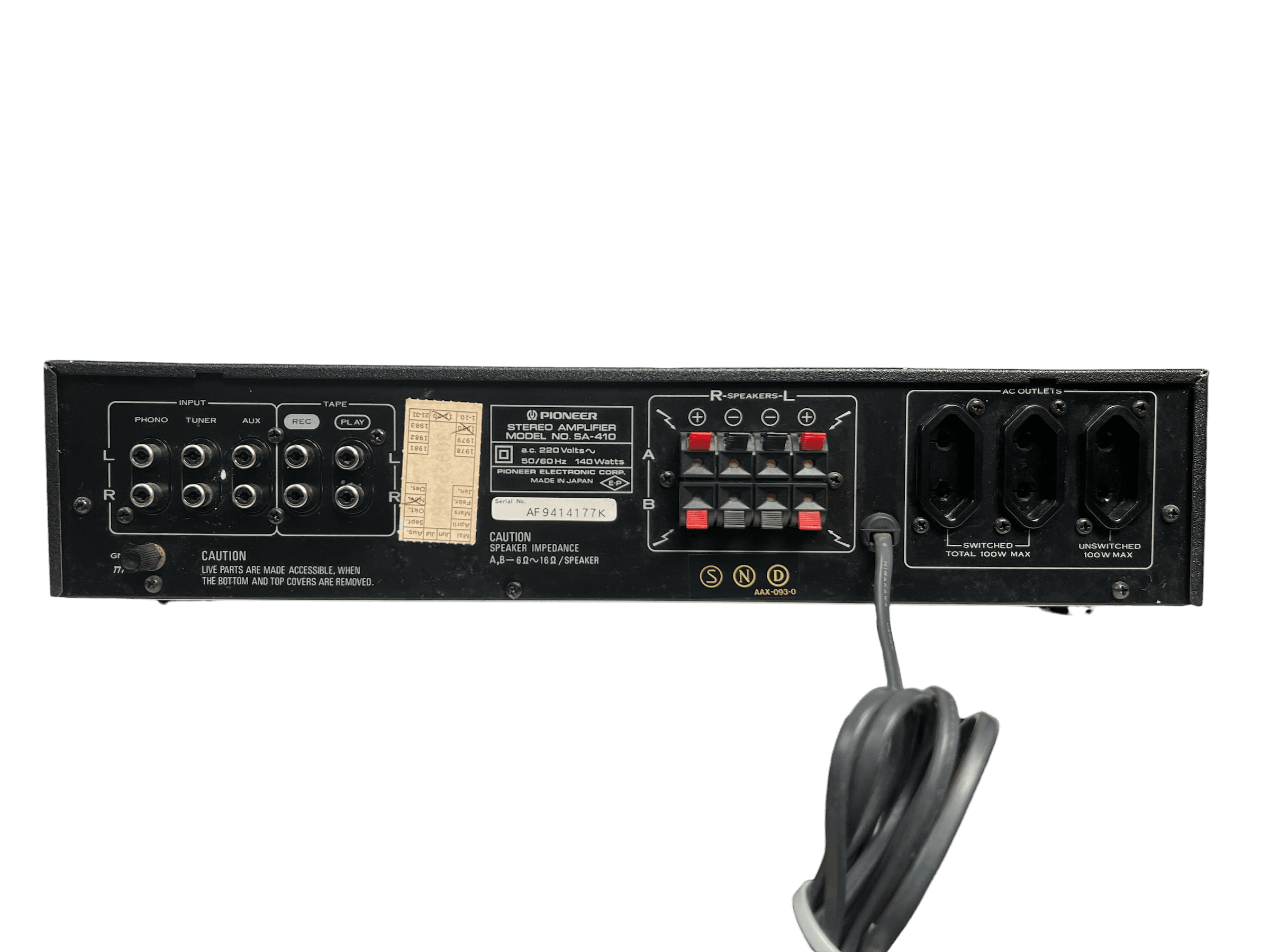 Pioneer SA-410 bilde 5