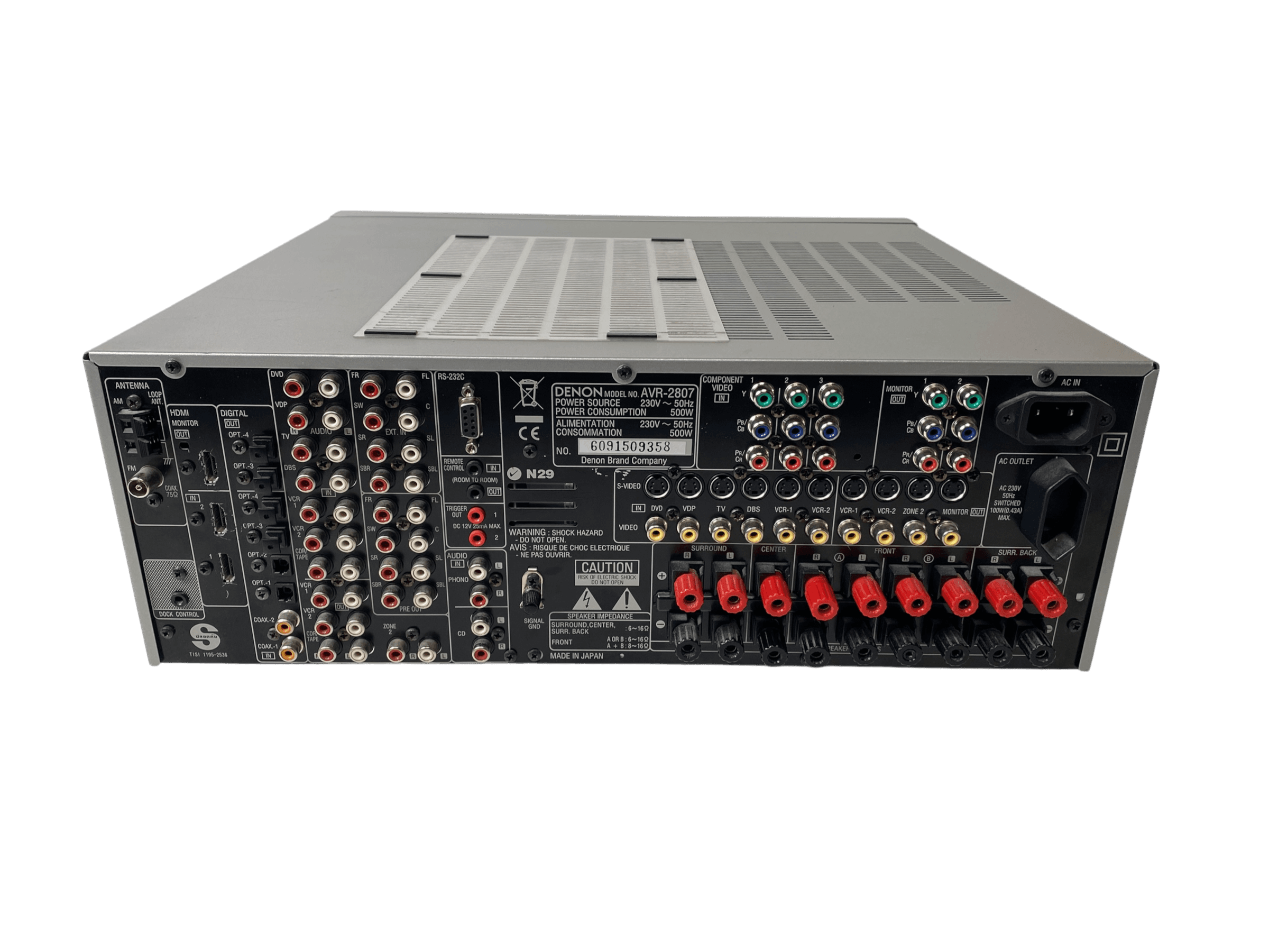 Denon AVR-2807 bilde 8