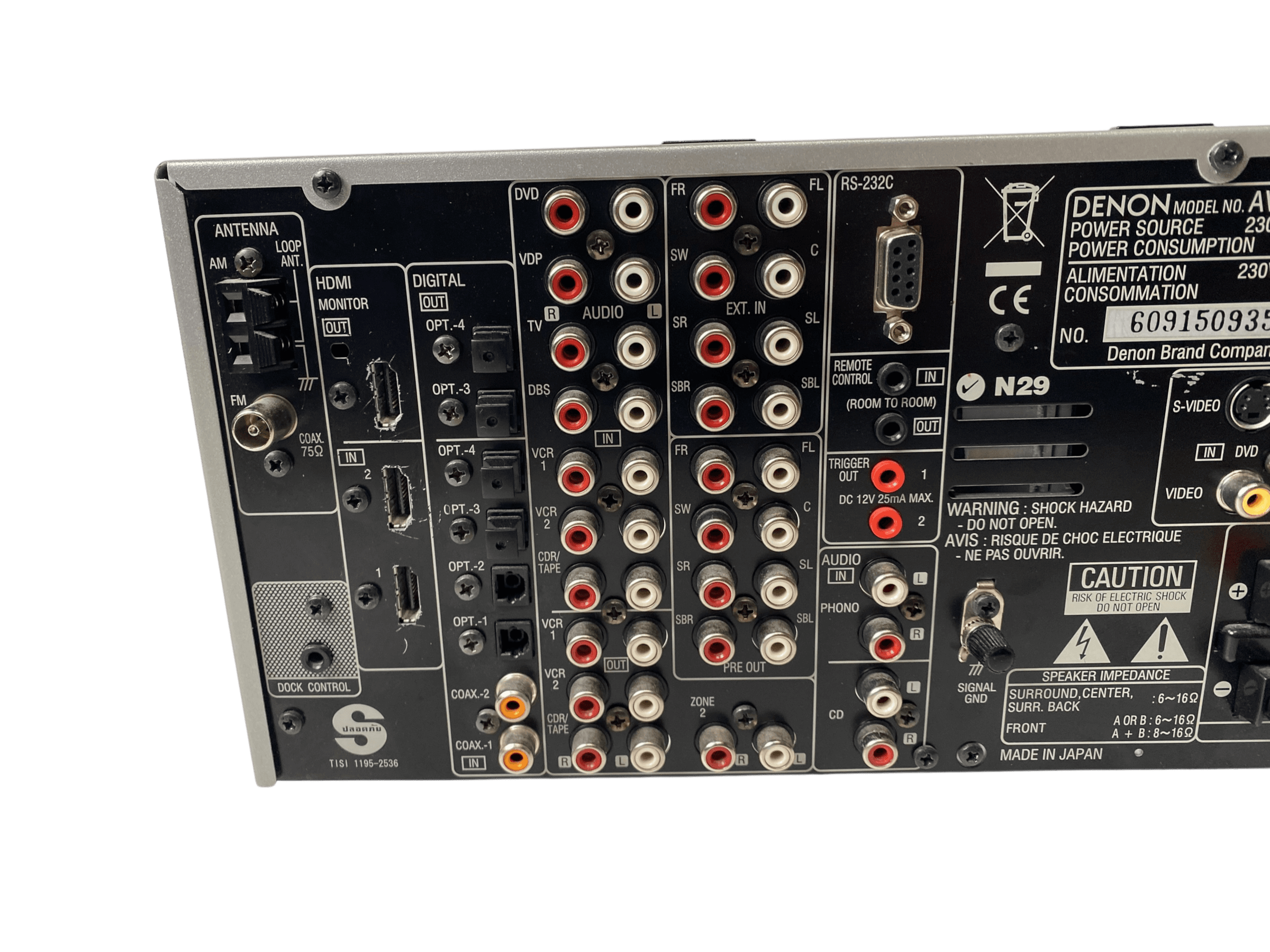 Denon AVR-2807 bilde 9