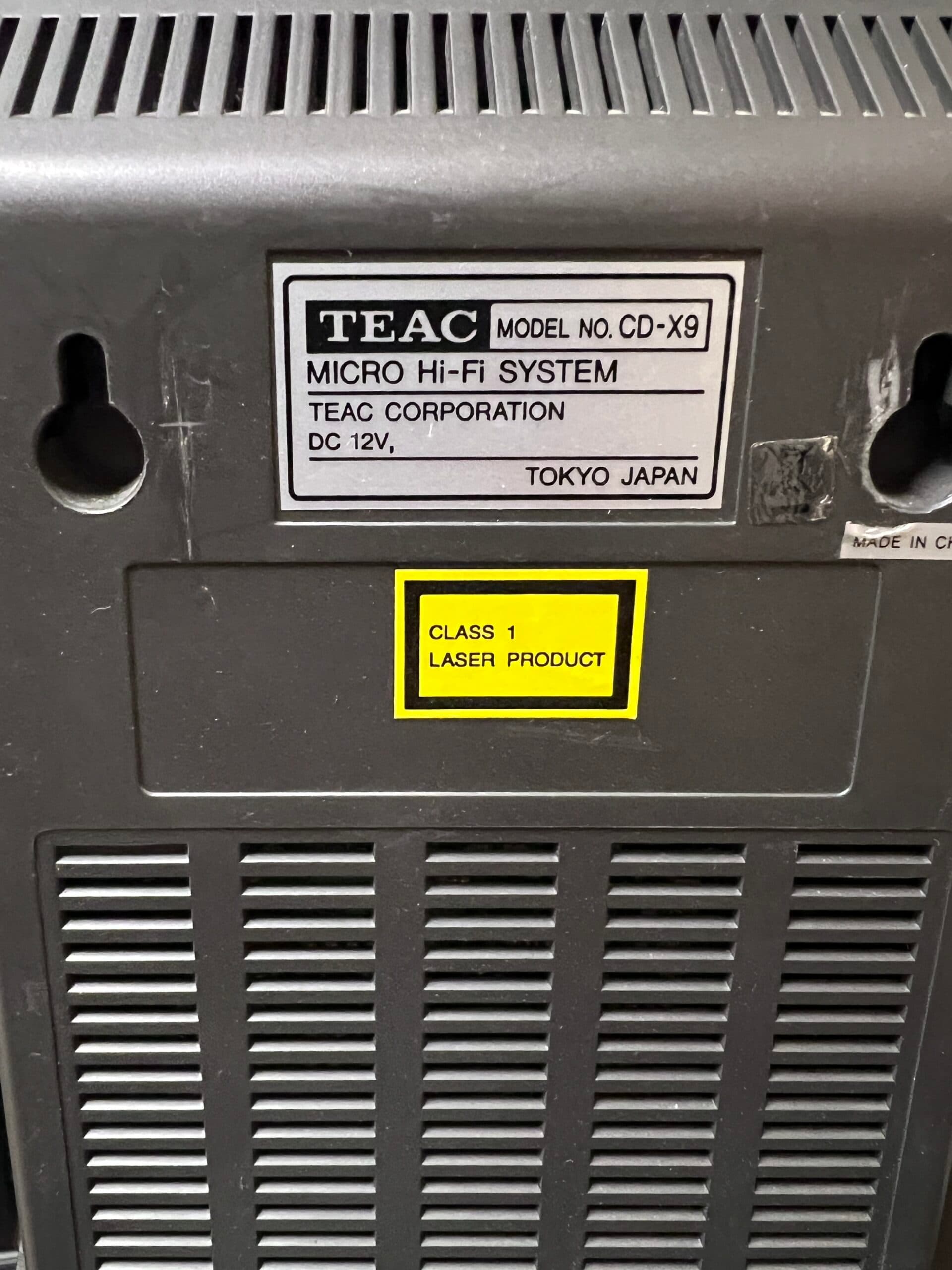 TEAC CD-X9 bilde 9