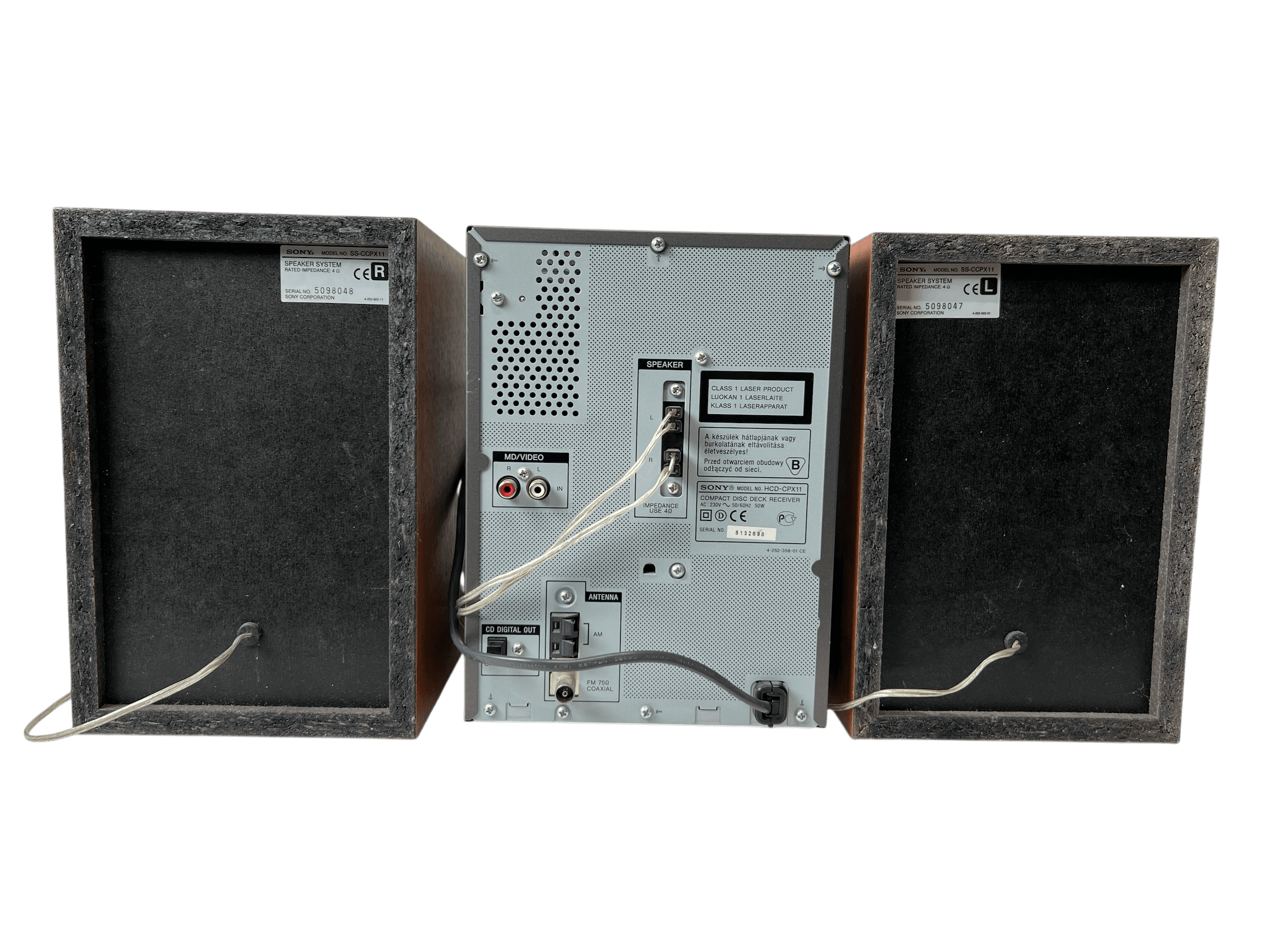 Sony CMT-CPX11 bilde 5