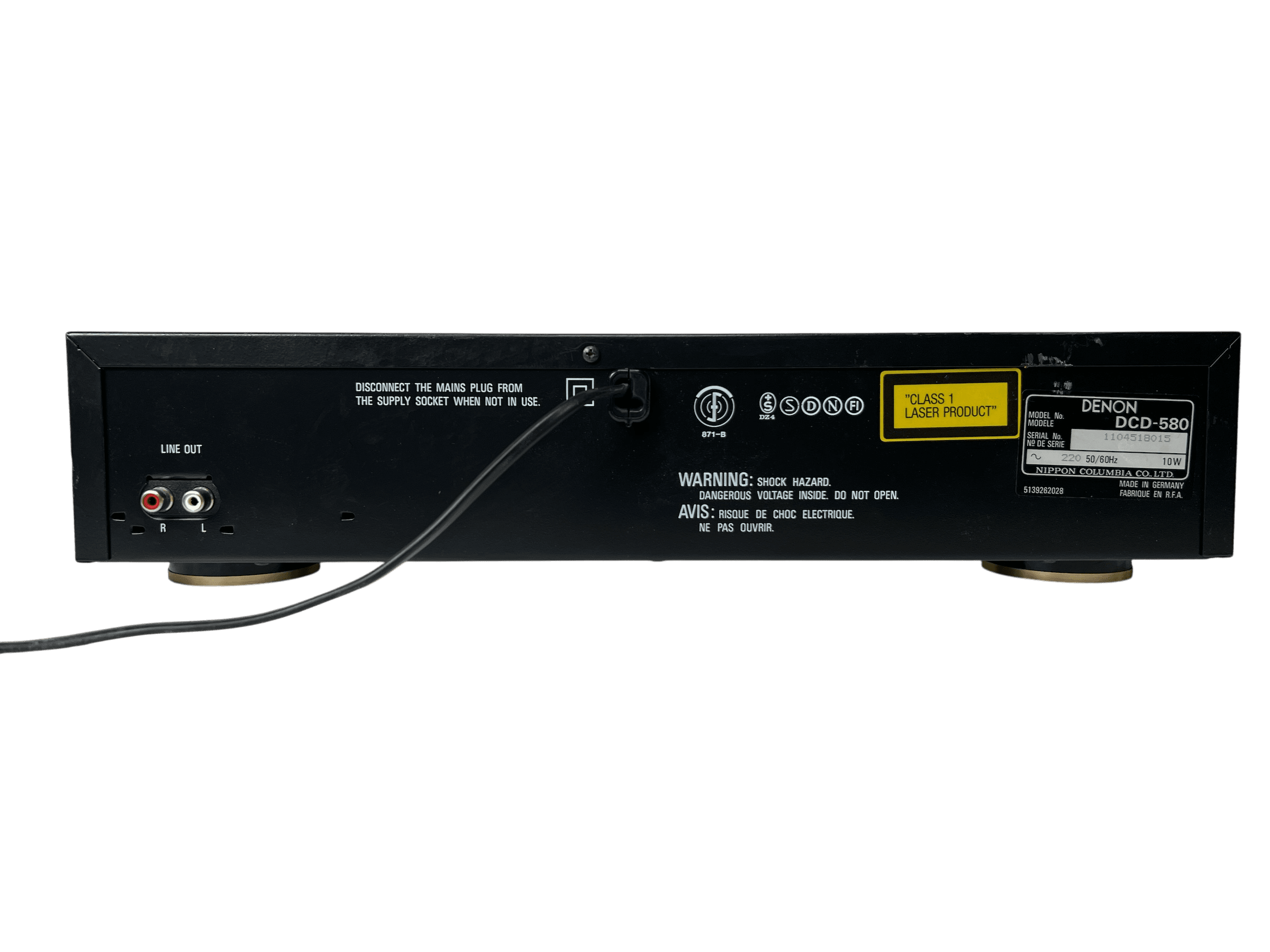Denon DCD-580 bilde 7