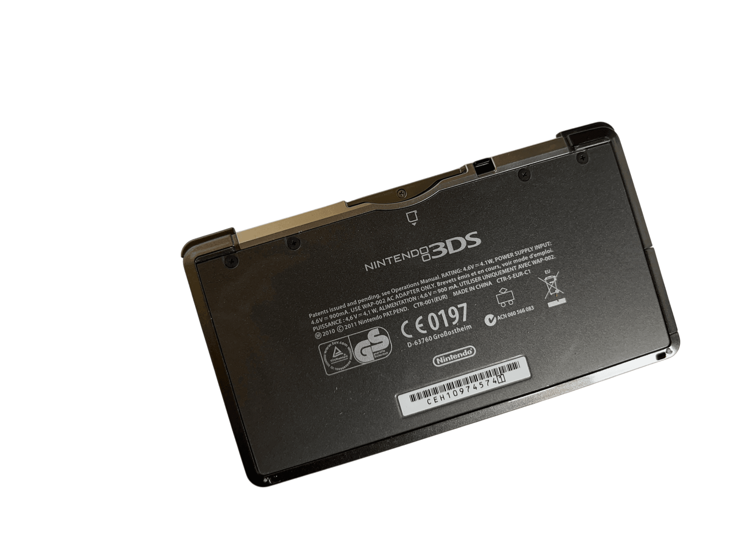 Nintendo 3DS Cosmo Black bilde 5